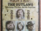 THE OUTLAWS - WANTED  LP Album Willie Nelson Waylon Jennings Jessi Colter 