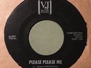 The Beatles: Vintage & Original Vee Jay 45 Scarce Label 1964 Please Please Me...