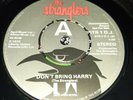 The Stranglers ?– Don't Bring Harry Promo Original Vinyl 7