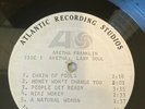 Aretha Lady Soul MONO 8176 TEST PRESSING WHITE LABEL type Atlantic Franklin 1968
