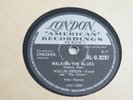 WILLIE DIXON 'WALKING THE BLUES / CRAZY FOR MY BABY' 78 UK LONDON 1956 BLUES