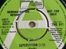 Stevie Wonder,DEMO,Superstition/You've Got It Bad ,N.Mint,Tamla Motown