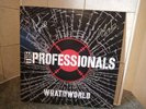 SIGNED THE PROFESSIONALS - WHAT IN THE WORLD VINYL LP NEW Myers Cook Sex Pistols