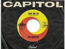 MFD IN CANADA CAPITOL 72076 ROCK 45 RPM THE BEATLES : LOVE ME DO + P.S. I LOVE Y