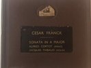 DB 1347-50 Franck Violin Sonata / Jaques Thibaud / Alfred Cortot 4 x 78 rpm