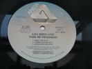 Lou Reed LIVE-TAKE NO PRISONERS 1978 US ARISTA AL 8502 2LP NEAR MINT AUDIO