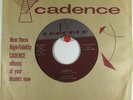 Link Wray  Cadence 1347  Rumble b/w The Swag  Clean Copy   Essential