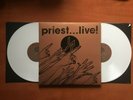 JUDAS PRIEST - LIVE    - 2x 180g WHITE COLORED VINYL LP - BACK ON BLACK