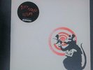 Banksy - Radar Rat - Dirty Funker  - Grey/Red Vinyl Album Art Print -1/500 2008.