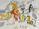 Vtg CROSBY STILLS NASH & YOUNG Album SO FAR Vinyl BEST OF CSNY Record Lp OG MINT