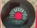PATSY CLINE THREE CIGARETTES IN AN ASHTRY, STRANGER IN MY ARMS DECCA 9-30406 NM