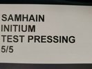 SAMHAIN Initium Test Pressing VINYL LP Matrix #0677853 VG+