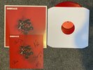 EMBRACE OUT OF NOTHING EXCLUSIVE SIGNED RED VINYL LP NEW