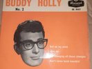 Buddy Holly EP No 2 Brunswick Rockabilly Rock n Roll