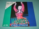 MADONNA Laser Disc LD Ciao Italia Live From Italy 1988 Japan OBI 78P6-9001