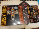 Guns N' Roses - Appetite for Destruction Vinyl LP inner plus sticker sheet n