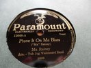 Paramount 12668 Ma Rainey w Jug Band 