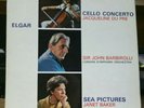 HMV ASD 655 P/S Jacqueline Du Pre Baker Barbirolli Elgar Cello Concerto Sea Song