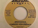 Boogie Electro Vocoder/Modern Soul 45 COMMAND PERFORMANCE Breakdance HEAR Rare