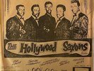 Doo Wop R&B 45 EP HOLLYWOOD SAXONS Please Be My Love Tonight +3 Red Wax Re HEAR