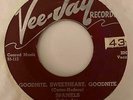 Doo Wop R&B 45 SPANIELS Goodnite Sweetheart Goodnite/You Don't Move Me HEAR VJ