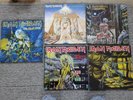 5x Iron Maiden Vinyl LPs , Live After Death, Killers, Powerslave etc.