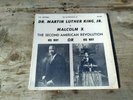 Martin Luther King Jr & Malcolm X.  33 1/3 rpm  G.R Records  LP - 100