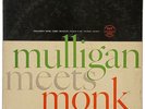 RARE JAZZ Thelonious Monk/Gerry Mulligan - Monk Meets Muligan LP Riverside DG...