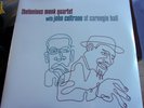 Thelonious Monk Quartet & John Coltrane At Carnegie Hall Double LP Sealed 2017