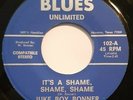 Blues 45 JUKE BOY BONNER It's A Shame / Boone's Farm BLUES UNLIMITED (USA, 1967)