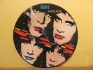 KISS - ASYLUM, PICTURE DISC VINYL LP DUTCH ARMY ORIGINAL PRESS # 1188