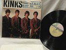 The Kinks YOU REALLY GOT ME Orig 1965 LP MONO Tri-color LABELS Vinyl VG+ Tested