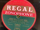 RegalZono 5724 Jimmie Rodgers HOBO BILL'S LAST RIDE 78 rpm EE+