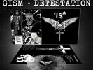 GISM DETESTATION Relapse Records Rare Color Clear Split Sakevi LP Punk Metal ADK