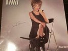 Tina Turner AUTOGRAPH on Vinyl Record Private Dancer Album 1984