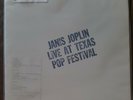 Janis Joplin Texas Pop Festival  LP vinyl