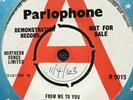 THE BEATLES - 'FROM ME TO YOU' PARLOPHONE R 5015 RED/WHITE DEMONSTRATION COPY