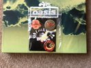 Oasis - 7” Singles Vinyl Boxset With Poster & Badges - Gallagher Weller Ocean