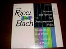 SEALED LP RICCI PLAYS BACH SONATAS VIOLIN DECCA Stereo DL-710151 #2 NOS
