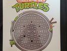 Teenage Mutant Ninja Turtles Let's Kick Shell Vinyl - Michelangelo Orange Print