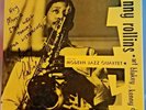 SONNY ROLLINS Modern Jazz Quartet original LP PRESTIGE PRLP 7029 - COVER SIGNED
