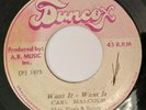 1975 Roots Reggae - WANT IT WANT IT - CARL MALCOLM ( CARLOS ) - DUNCOX Soundclip