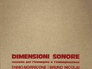 ENNIO  MORRICONE - DIMENSIONI SONORE - BOXSET 10LP + 10CD + BOOK + BAG NUOVO