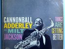 CANNONBALL ADDERLEY THINGS ARE GETTING BETTER RARE ORIG '58 RIVERSIDE STEREO LP
