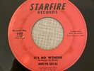 Rockabilly 45 HUELYN DUVALL - Its No Wonder - Starfire