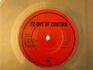 U2 OUT OF CONTROL BROWN VINYL CBS 7951