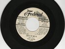 BLUES 45 RPM-   RUDY MOORE ON FEDERAL RECORDS  (DJ-BIO)