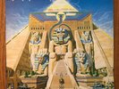 Iron Maiden - Powerslave LP Capitol SJ-12321  1984 1st Pressing Textured Cover