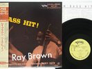 RAY BROWN BASS HIT VERVE POJJ-1530 Japan OBI MONO VINYL LP