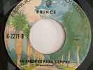 PRINCE - I Wanna Be Your Lover / My Love Is Forever  MEXICO 45 promotional sheet